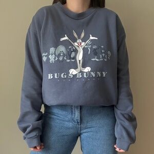 Vintage 90s Bugs Bunny Crewneck Sweatshirt